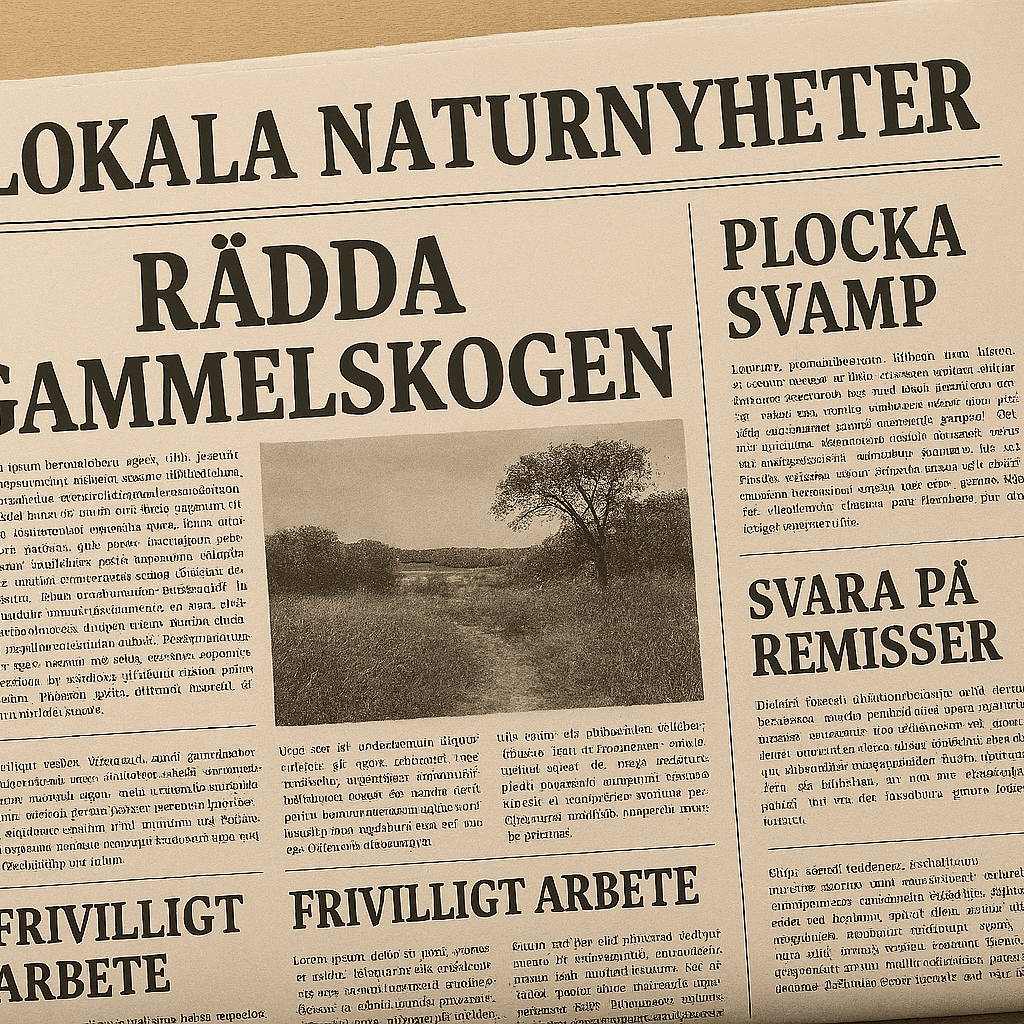 Copilot genererad tidning