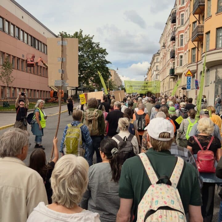 Den stora klimatdemonstrationen